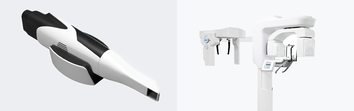 3D 구강스캐너와 3D CT 장비